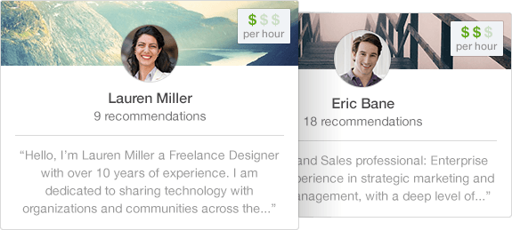 Linkedin Profinder freelancer